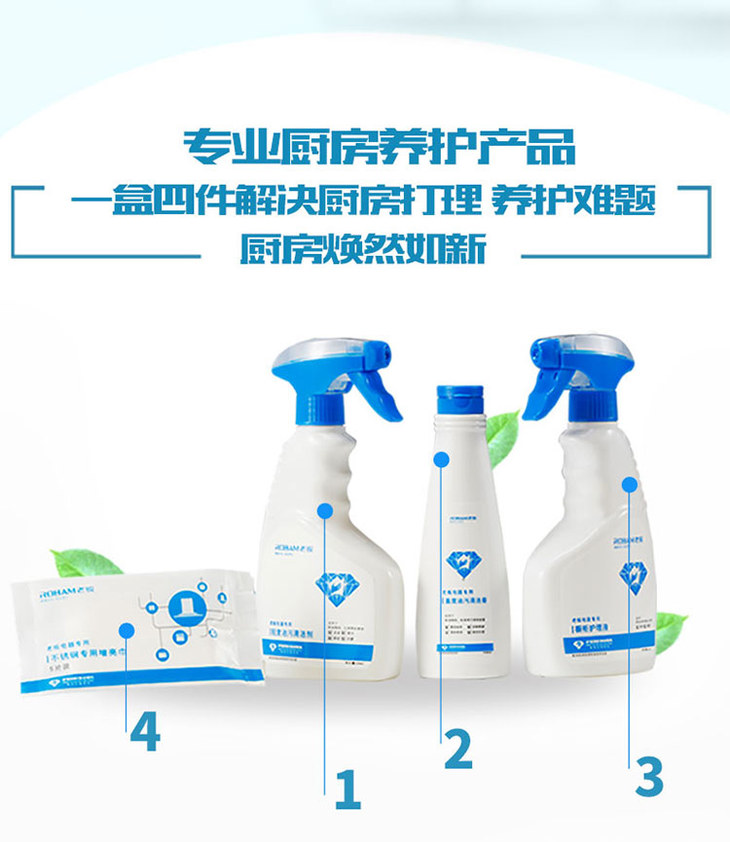 ROBAM- Kitchen Cleaning Set ( 4 Pieces) - ROBAM