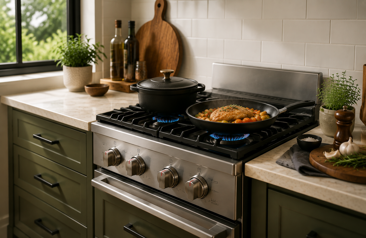 20 Inch Gas Stove Real Power in a Small Kitchen — and the Second Decision
