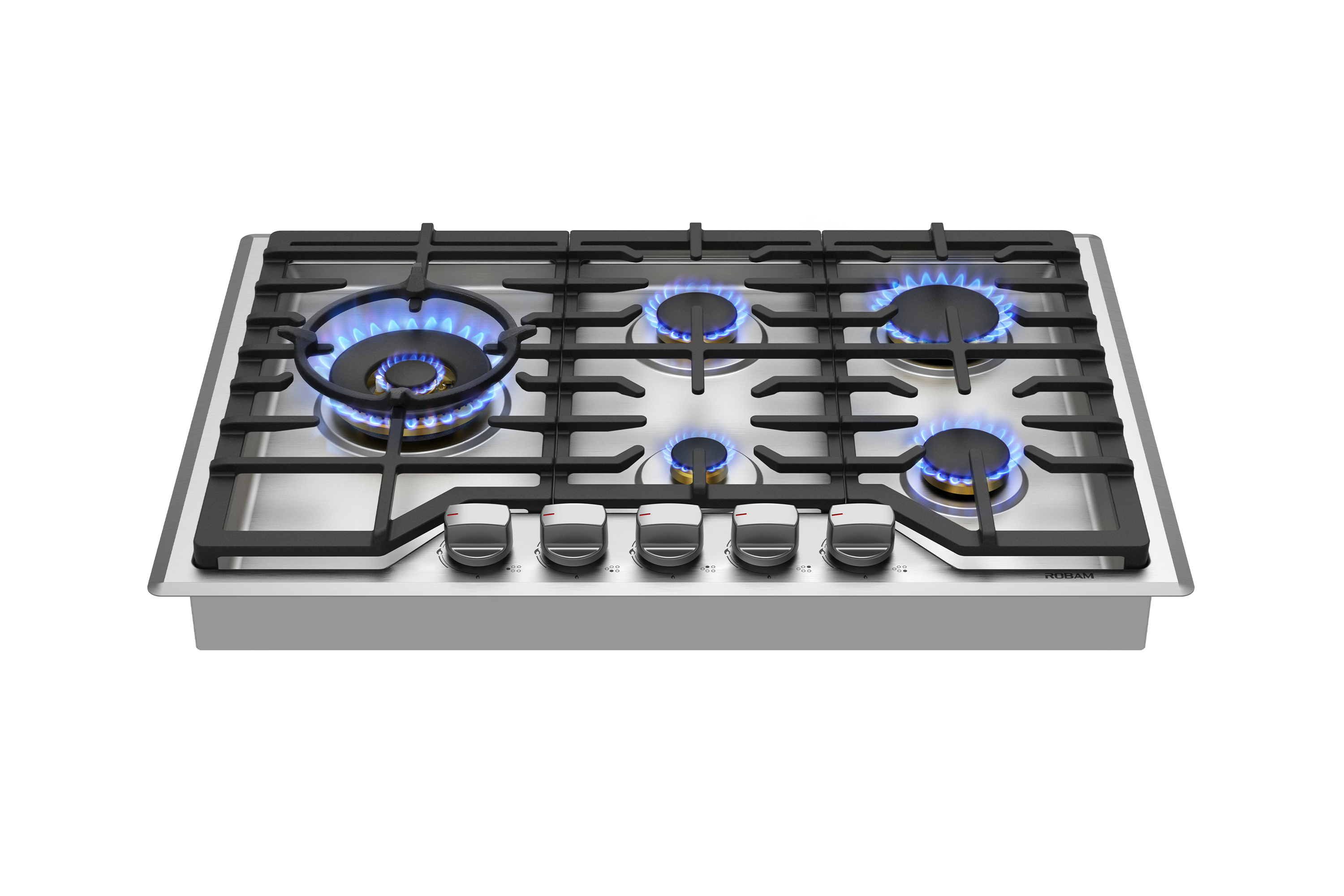 ROBAM 燃气灶 G513 - 30英寸（5个炉头）