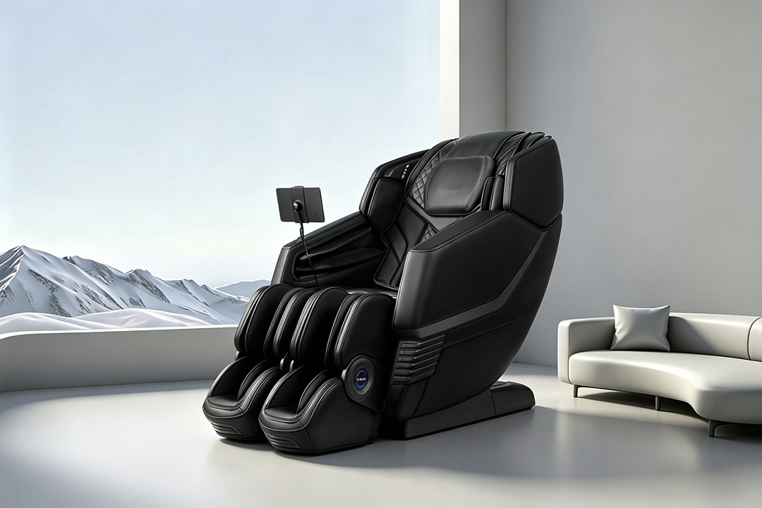 Premium Zero Gravity SL-Track 3D Shiatsu Full Body Massage Chair with Heat