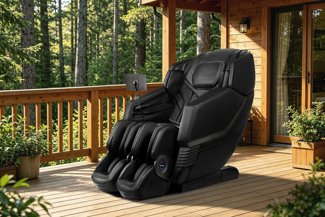 Premium Zero Gravity SL-Track 3D Shiatsu Full Body Massage Chair with Heat