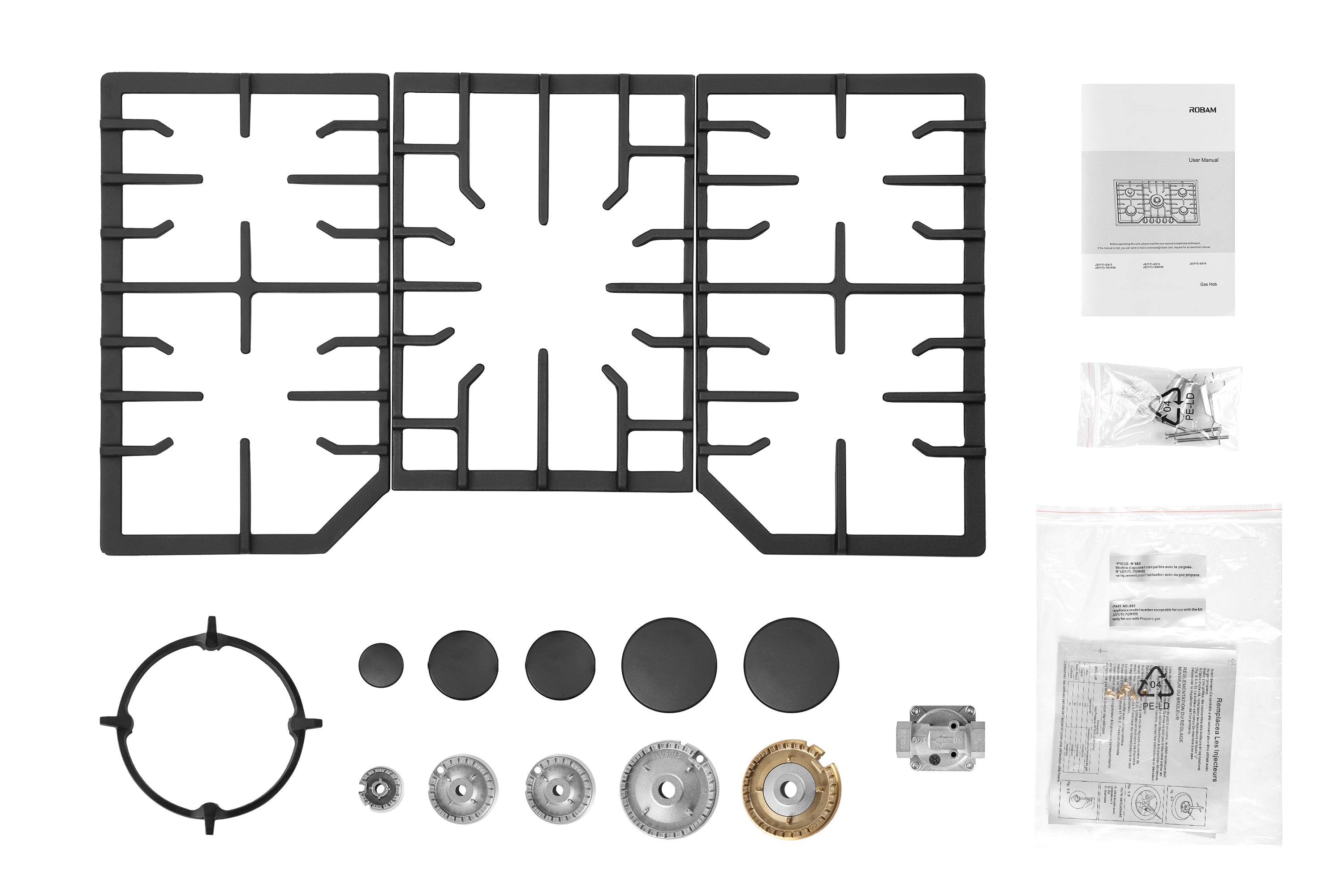 ROBAM老板 灶具7G9H50- 36" (5 Burners) - ROBAM Living
