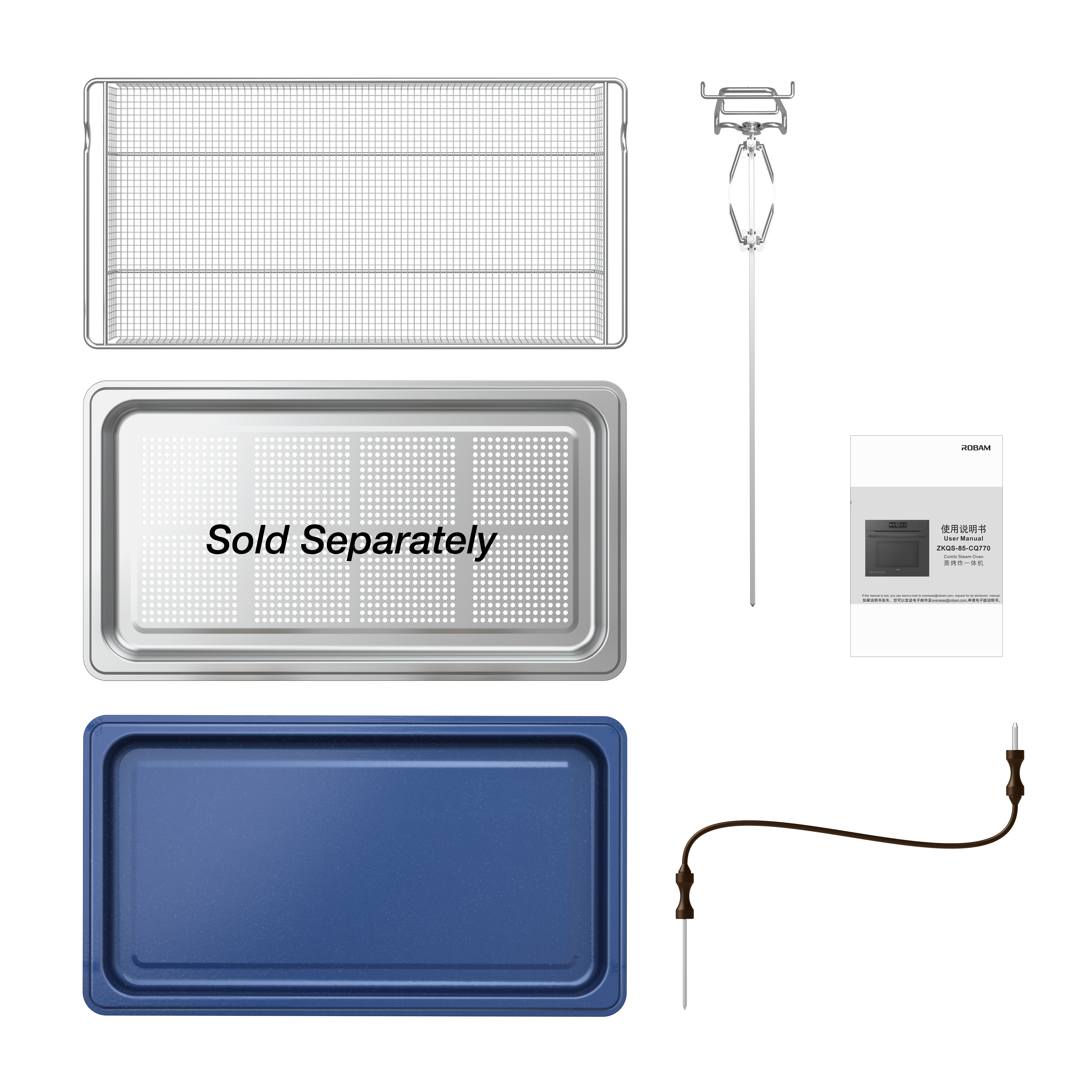 ROBAM BUILD-IN COMBI STEAM OVEN CQ770 -30"