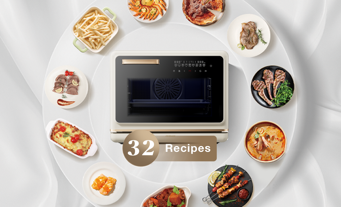 <em>32 Built-In Recipes for Effortless Cooking</em>