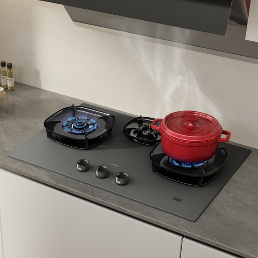 ROBAM FireCube - 30英寸（3个炉头）