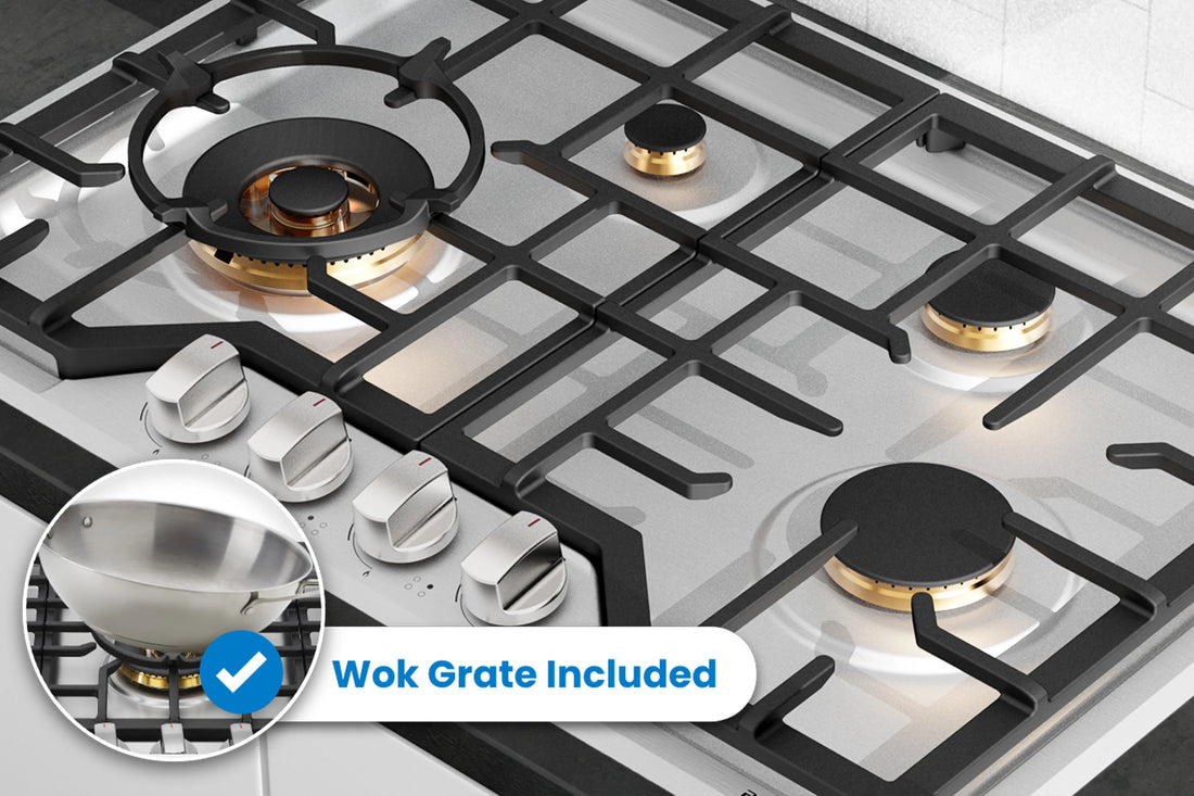 <em><strong>Continuous Cast Iron Grates Design</strong></em>