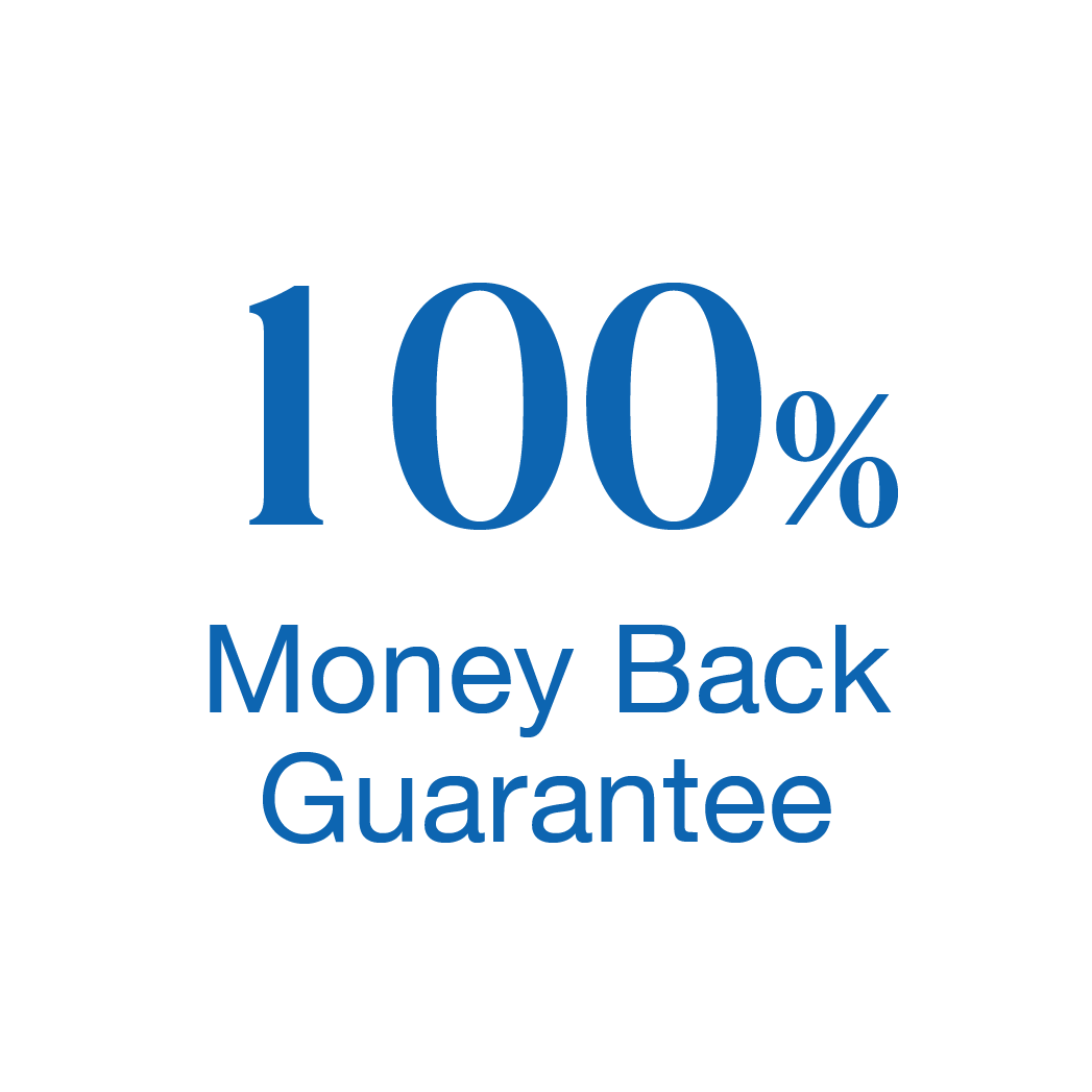 100% Satisfaction — 30-Day Return