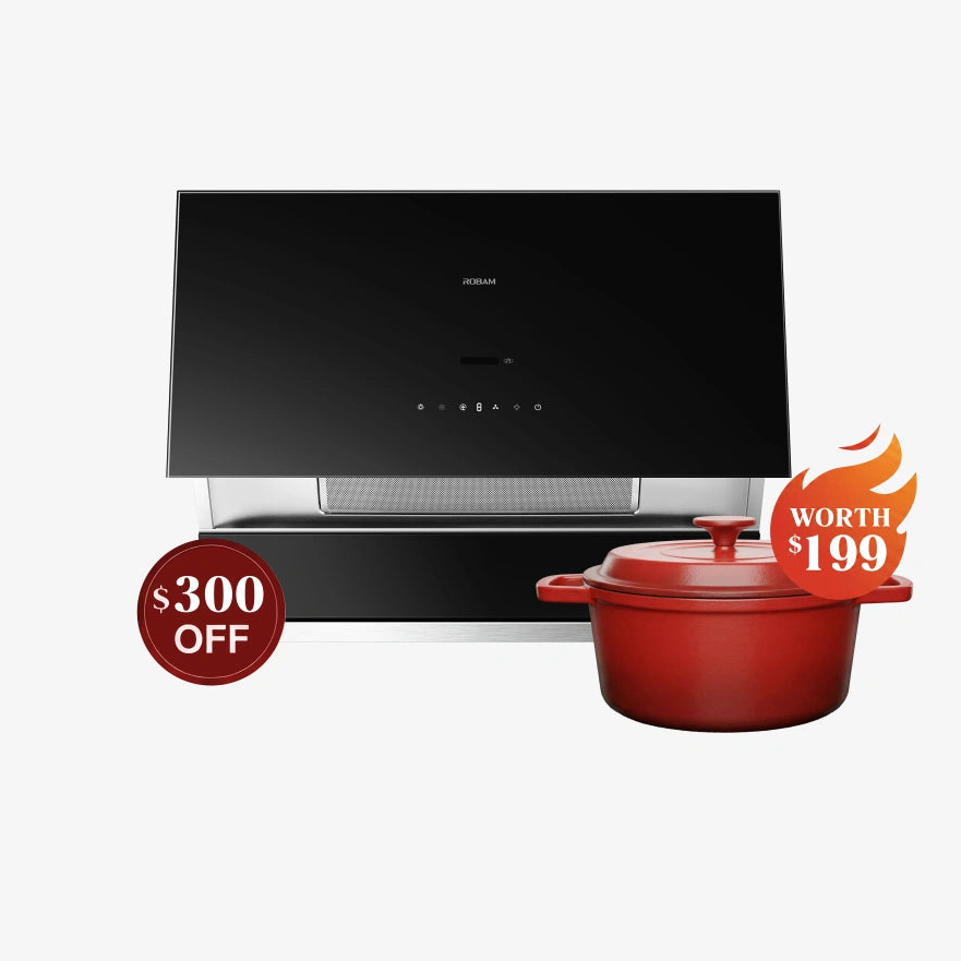 ROBAM R-Max3: 1200/1400 CFM Smart Auto-Sync Range Hood