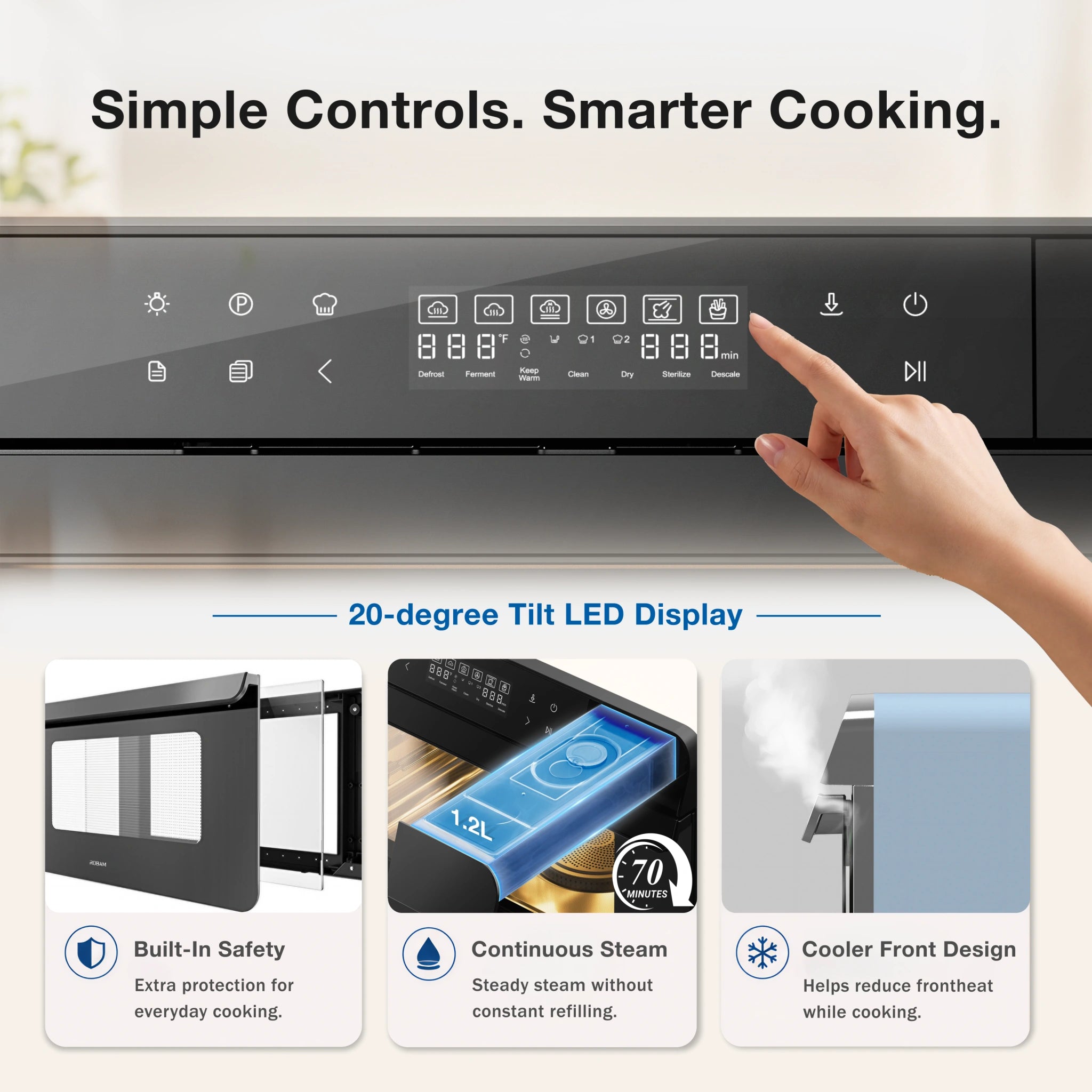 ROBAM COMBI STEAM OVEN R-BOX CT763