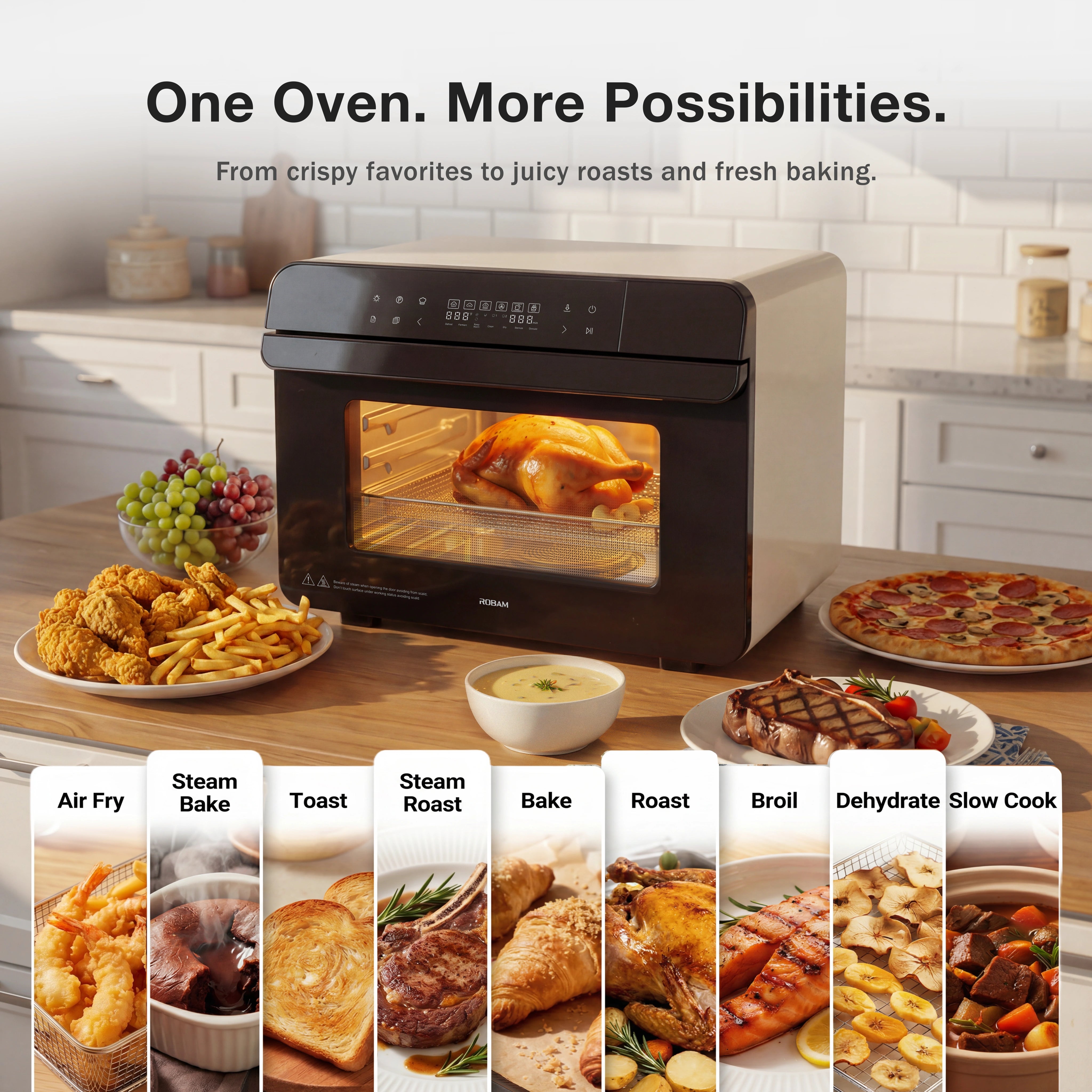 ROBAM COMBI STEAM OVEN R-BOX CT763