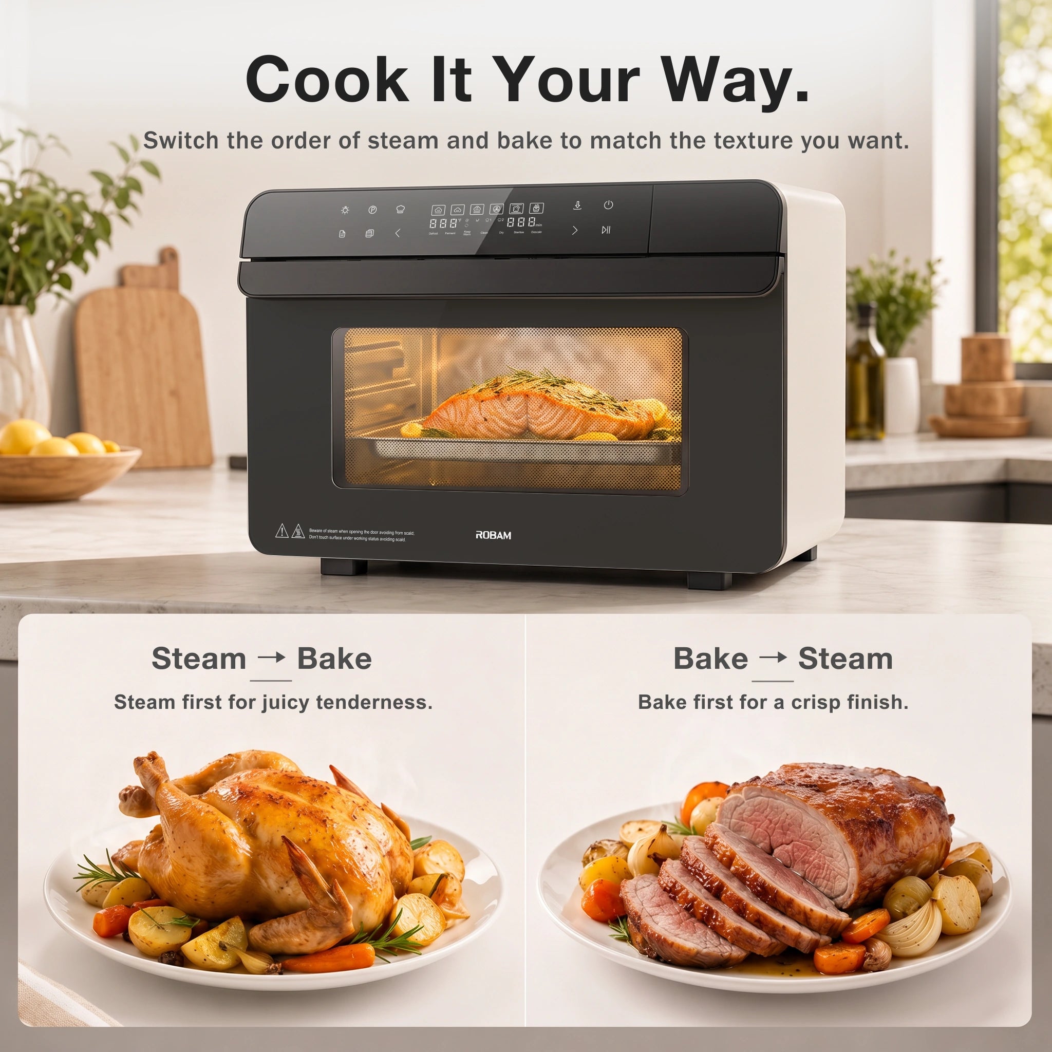 ROBAM COMBI STEAM OVEN R-BOX CT763