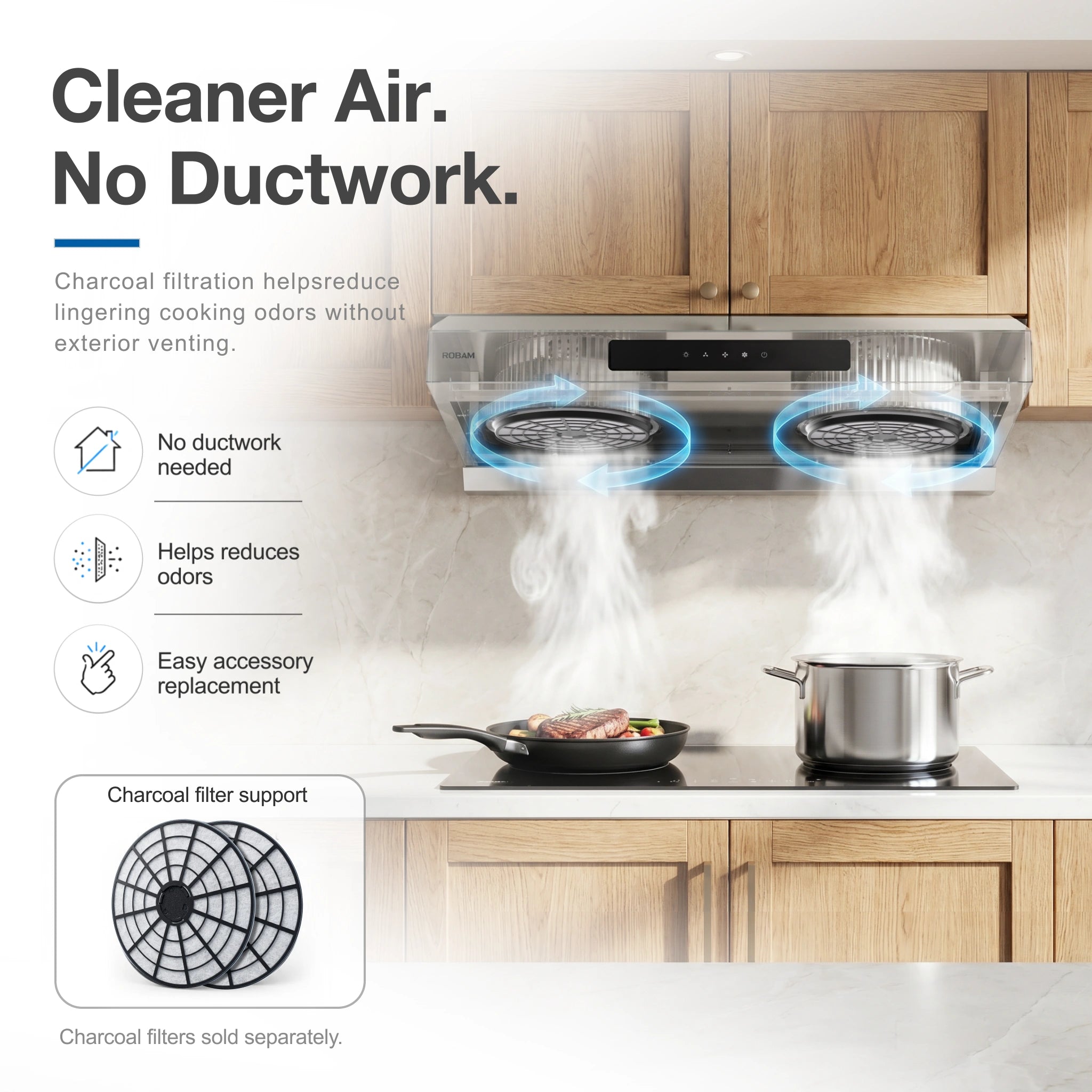 30 inch range hood under cabinet