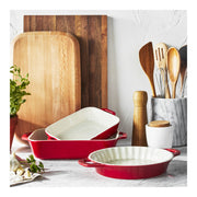 STAUB CERAMIQUE 3-PC, OVENWARE SET, CHERRY - ROBAM Living