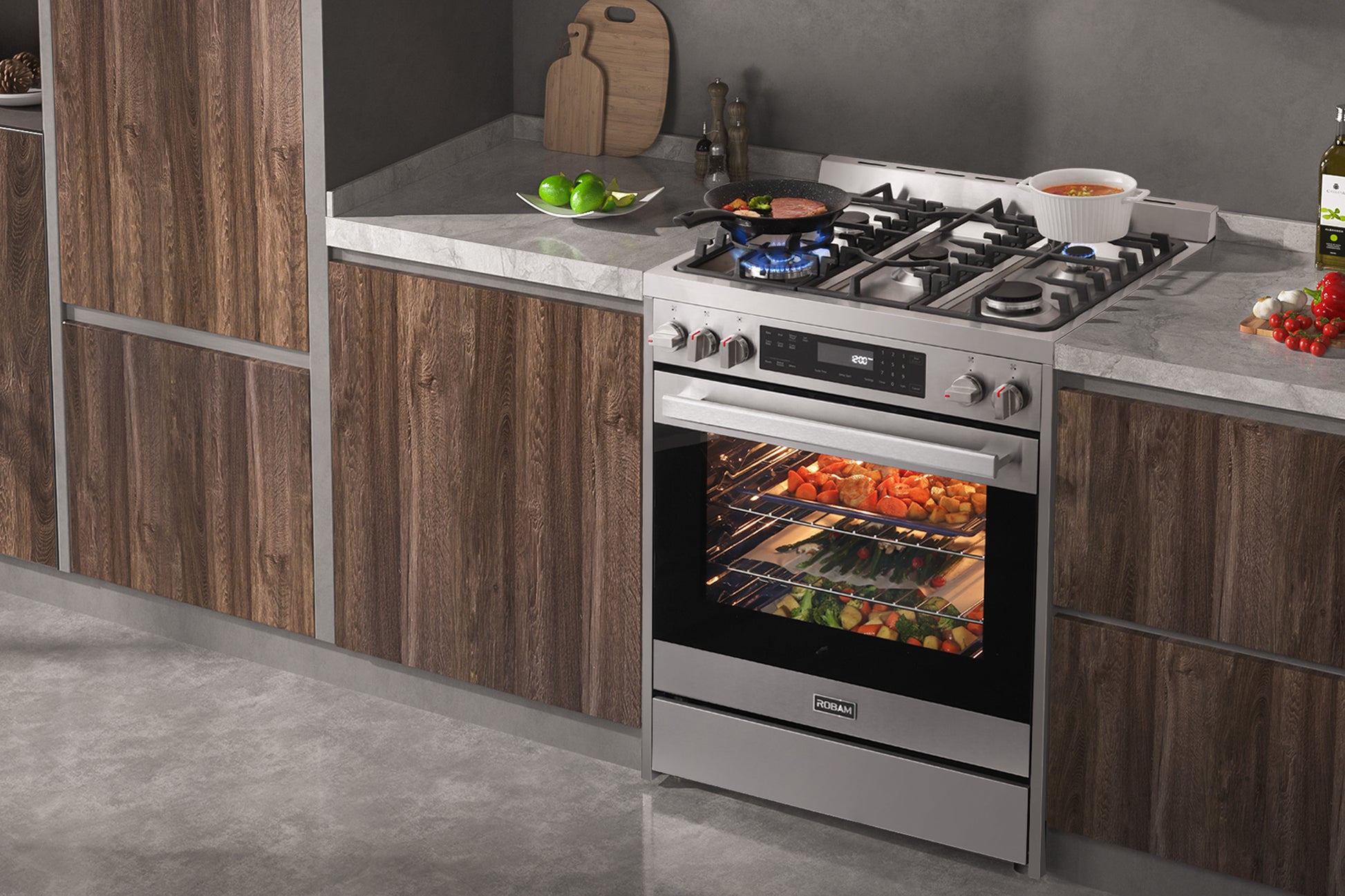 ROBAM 7MG10 Gas Range - ROBAM Living