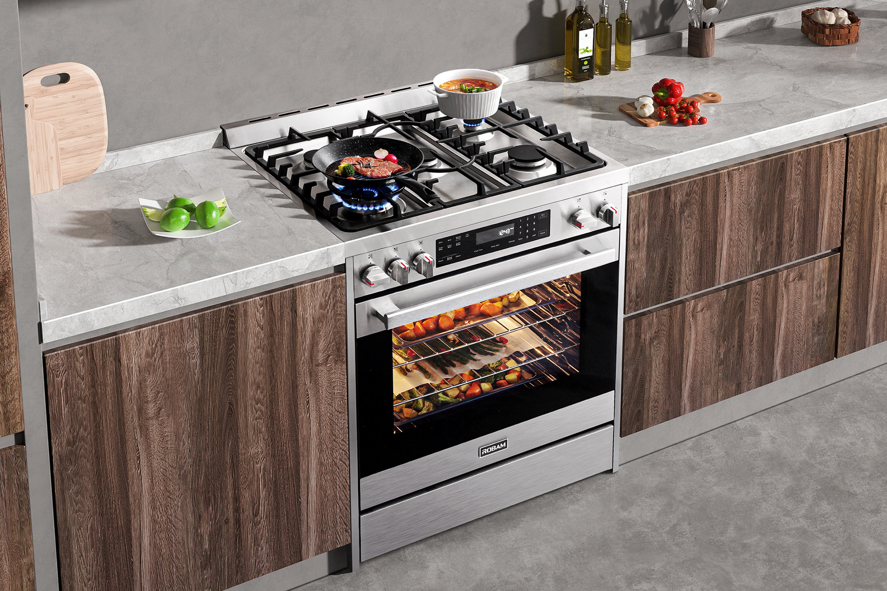 ROBAM 7MG10 Gas Range - ROBAM Living