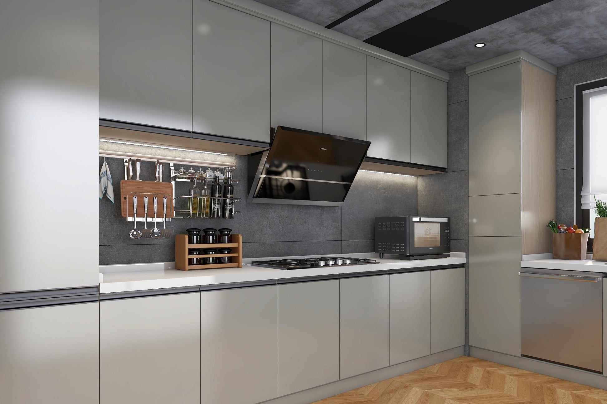 ROBAM A672<br> 30" 105度大角度开扇，吸净油烟 - ROBAM Living