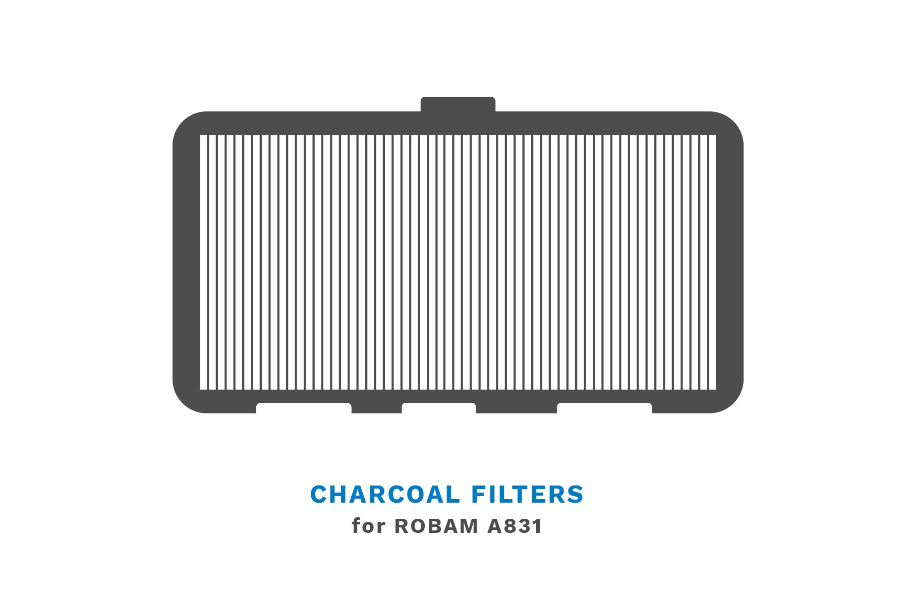 ROBAM-A831 Charcoal Filters - ROBAM Living